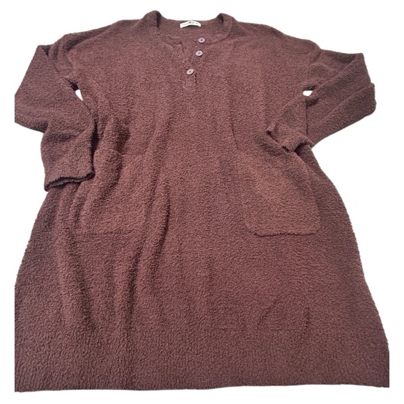 NATURAL LIFE Dresses & Skirts - NATURAL LIFE Cozy-Up sweater dress in Maroon